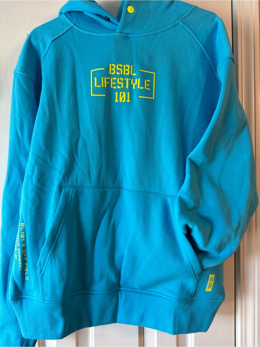 BSBL Lifestyle 101 Turquoise Pullover Hoodie